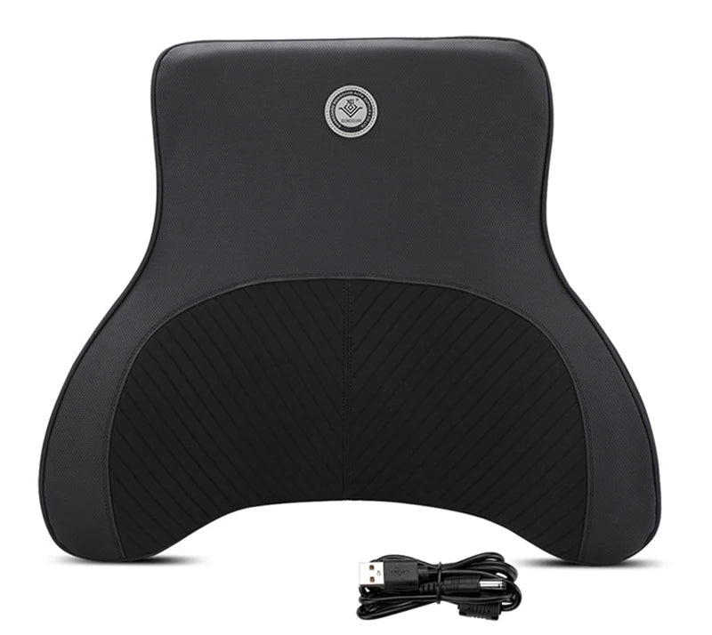 VibraRest – כרית עיסוי חשמלית לראש ולגב לרכב