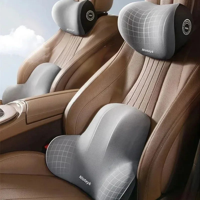 DriveRelief – כרית זיכרון לצוואר ולגב לרכב