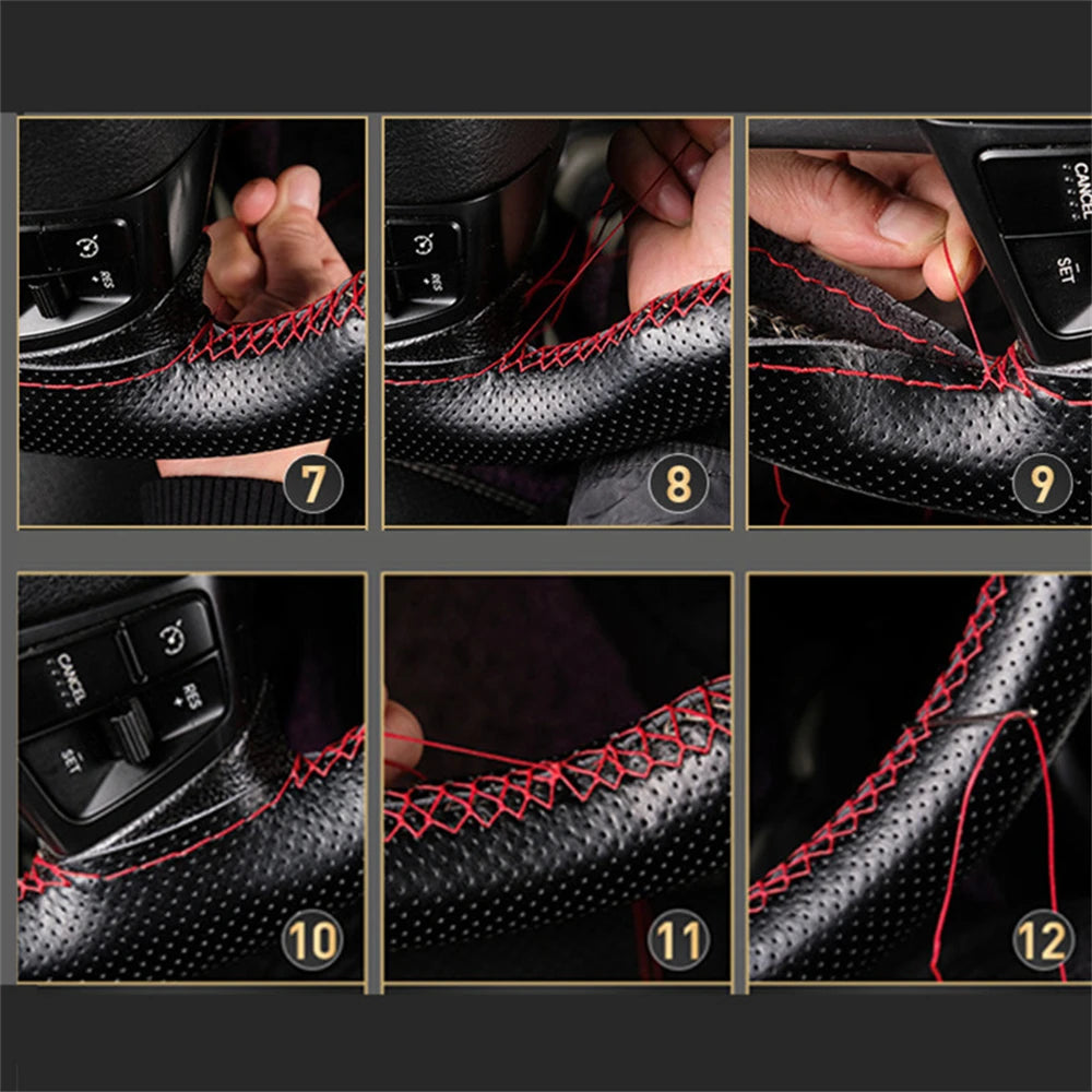 LeatherBraid – כיסוי ההגה DIY מעור